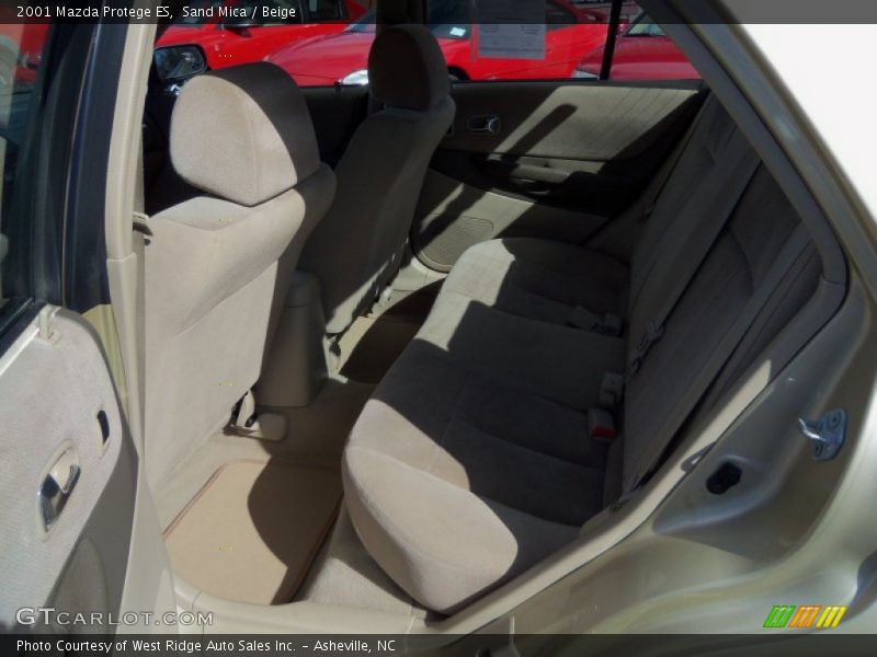 Sand Mica / Beige 2001 Mazda Protege ES