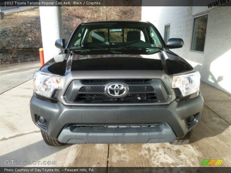 Black / Graphite 2012 Toyota Tacoma Regular Cab 4x4