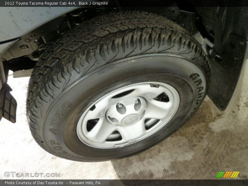 Black / Graphite 2012 Toyota Tacoma Regular Cab 4x4