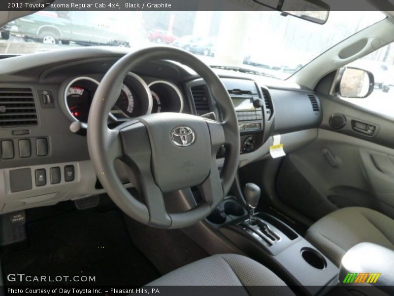 Black / Graphite 2012 Toyota Tacoma Regular Cab 4x4
