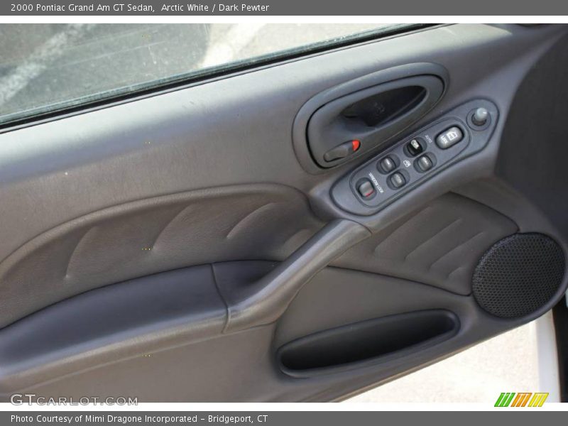 Arctic White / Dark Pewter 2000 Pontiac Grand Am GT Sedan