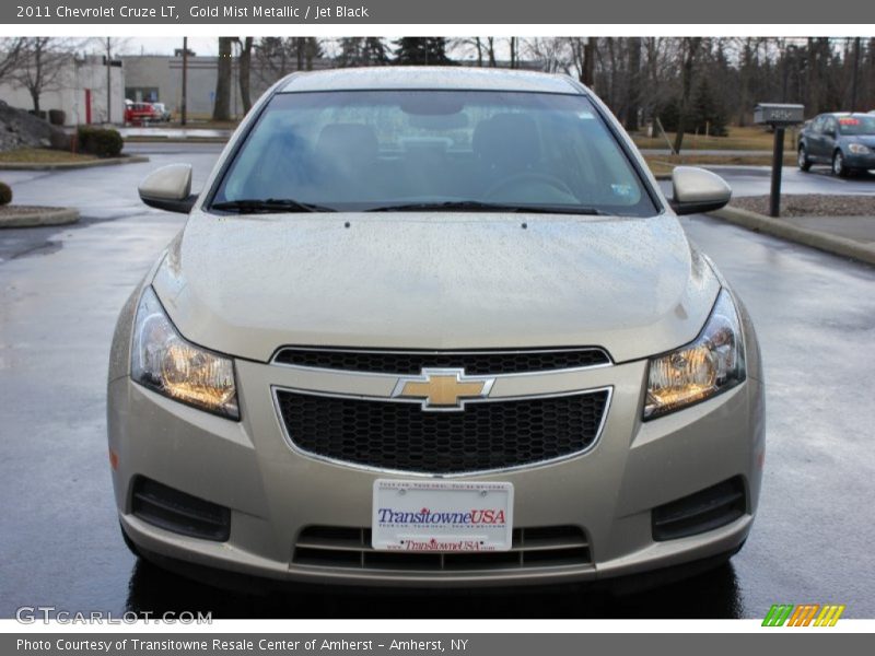Gold Mist Metallic / Jet Black 2011 Chevrolet Cruze LT