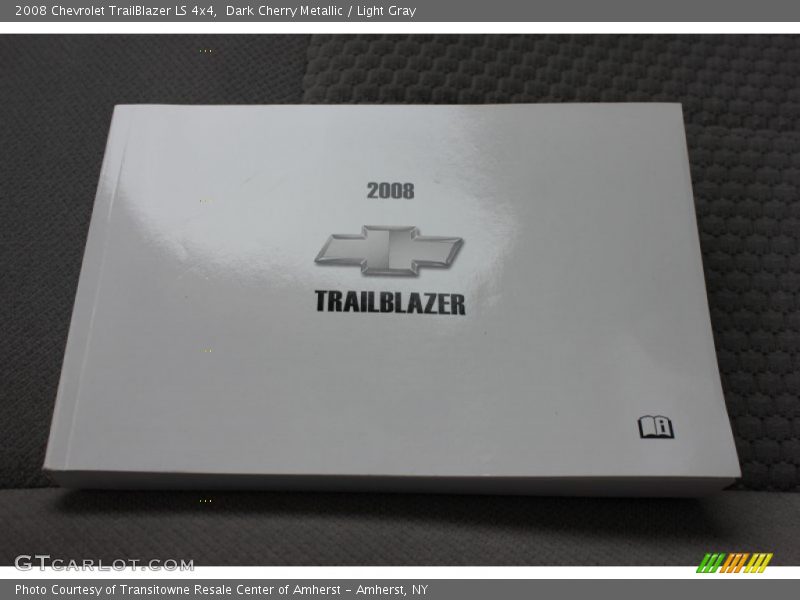 Dark Cherry Metallic / Light Gray 2008 Chevrolet TrailBlazer LS 4x4