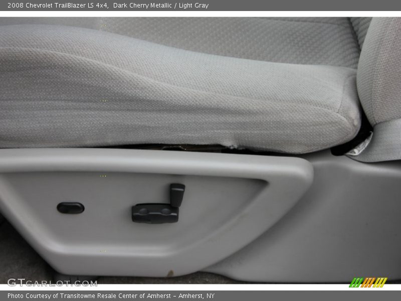 Dark Cherry Metallic / Light Gray 2008 Chevrolet TrailBlazer LS 4x4