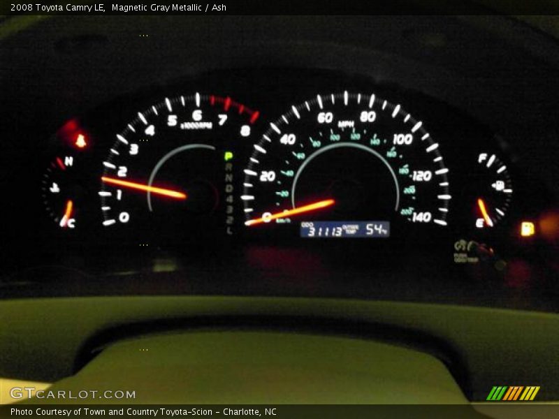 Magnetic Gray Metallic / Ash 2008 Toyota Camry LE