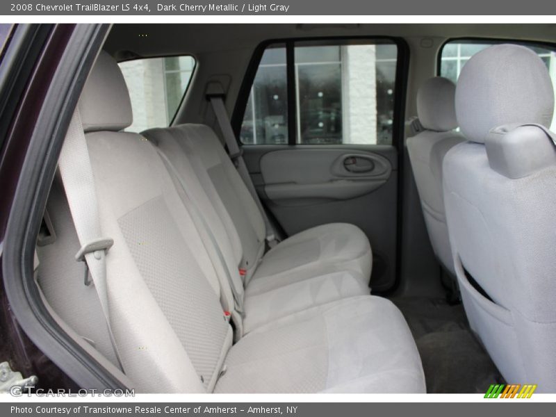 Dark Cherry Metallic / Light Gray 2008 Chevrolet TrailBlazer LS 4x4
