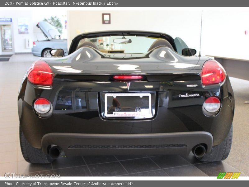 Mysterious Black / Ebony 2007 Pontiac Solstice GXP Roadster
