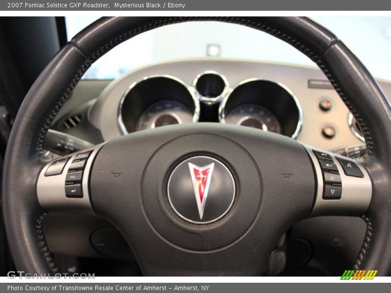 Mysterious Black / Ebony 2007 Pontiac Solstice GXP Roadster