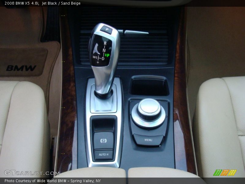 Jet Black / Sand Beige 2008 BMW X5 4.8i