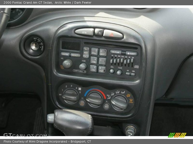Arctic White / Dark Pewter 2000 Pontiac Grand Am GT Sedan
