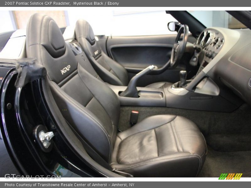 Mysterious Black / Ebony 2007 Pontiac Solstice GXP Roadster