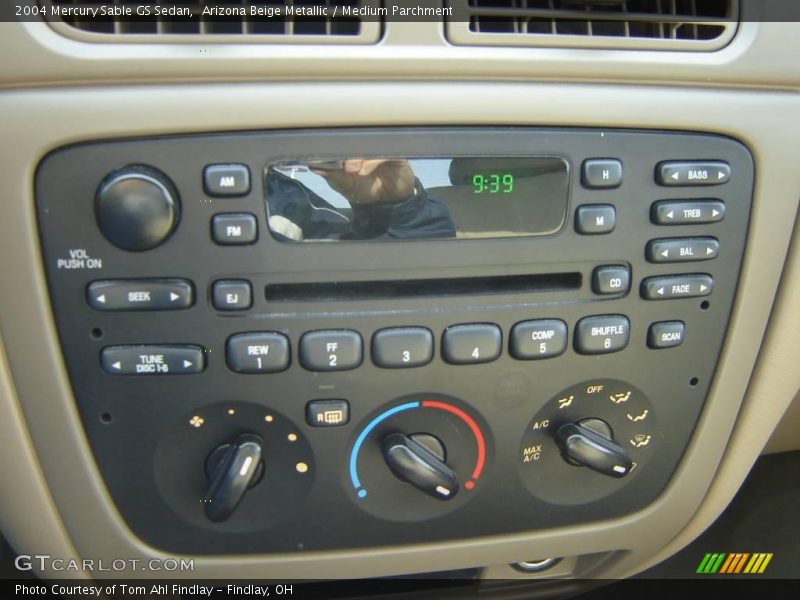 Arizona Beige Metallic / Medium Parchment 2004 Mercury Sable GS Sedan