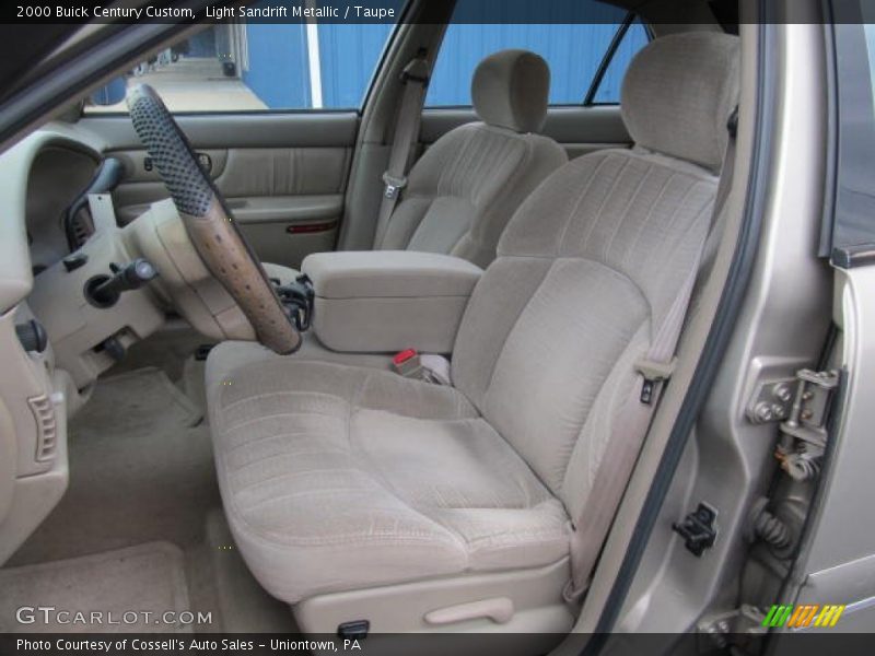 Light Sandrift Metallic / Taupe 2000 Buick Century Custom