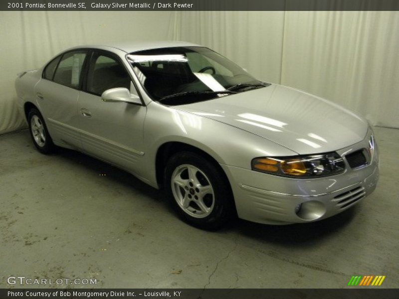 Galaxy Silver Metallic / Dark Pewter 2001 Pontiac Bonneville SE