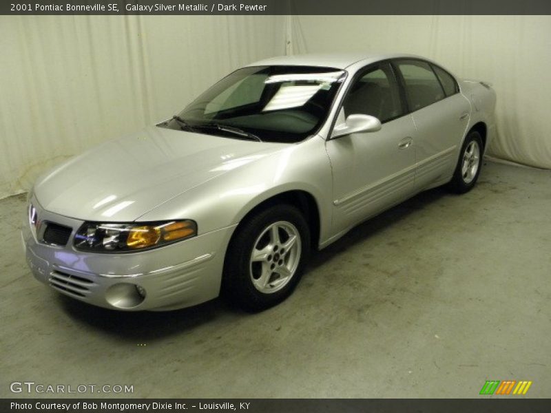 Galaxy Silver Metallic / Dark Pewter 2001 Pontiac Bonneville SE