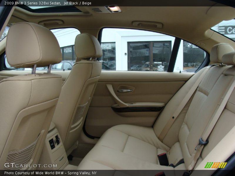 Jet Black / Beige 2009 BMW 3 Series 328xi Sedan