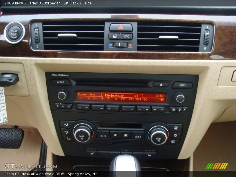 Jet Black / Beige 2009 BMW 3 Series 328xi Sedan