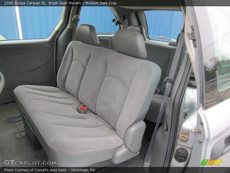 Bright Silver Metallic / Medium Slate Gray 2005 Dodge Caravan SE