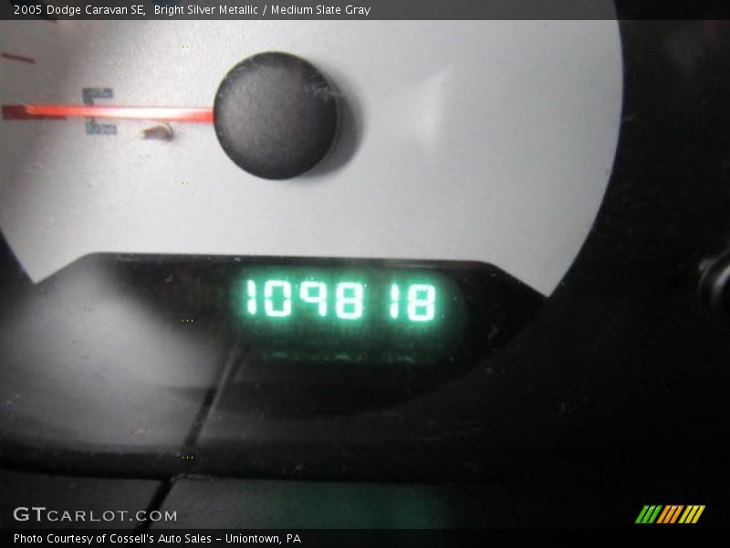 Bright Silver Metallic / Medium Slate Gray 2005 Dodge Caravan SE