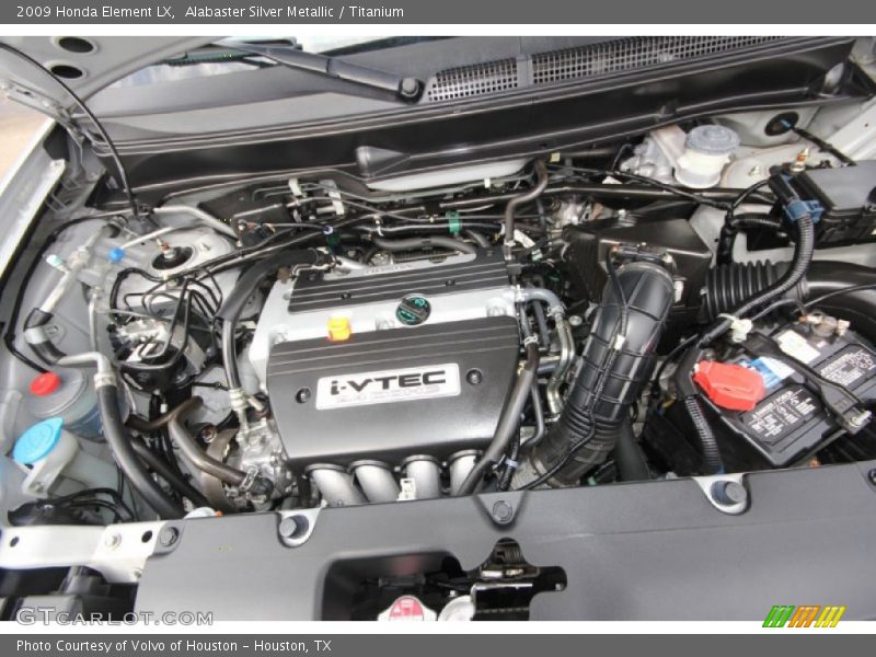  2009 Element LX Engine - 2.4 Liter DOHC 16-Valve i-VTEC 4 Cylinder