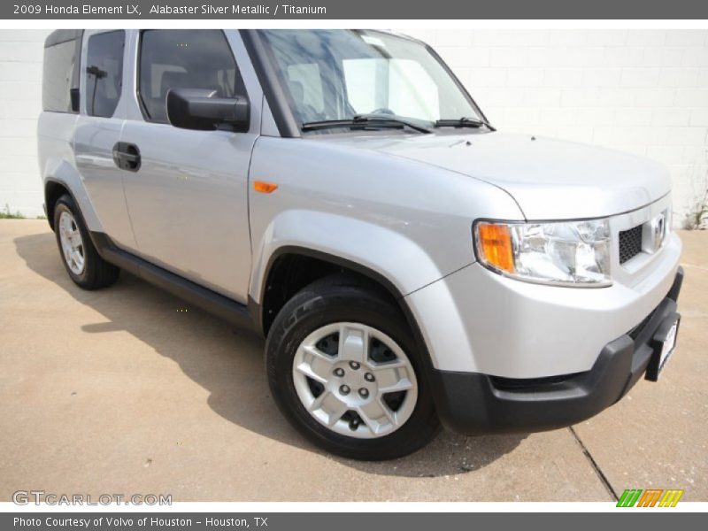 Alabaster Silver Metallic / Titanium 2009 Honda Element LX