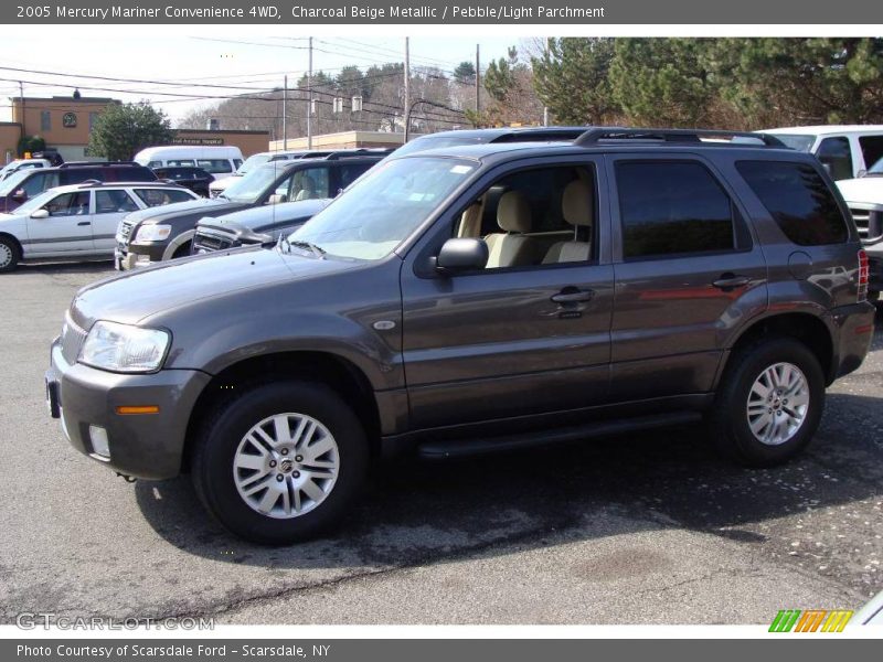 Charcoal Beige Metallic / Pebble/Light Parchment 2005 Mercury Mariner Convenience 4WD