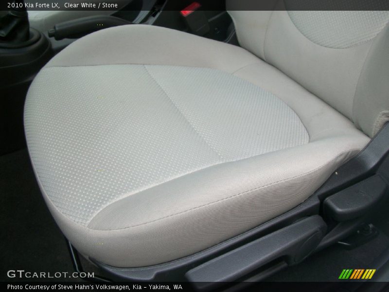 Clear White / Stone 2010 Kia Forte LX