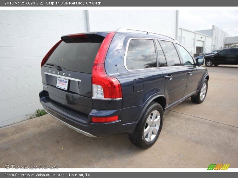 Caspian Blue Metallic / Off Black 2013 Volvo XC90 3.2