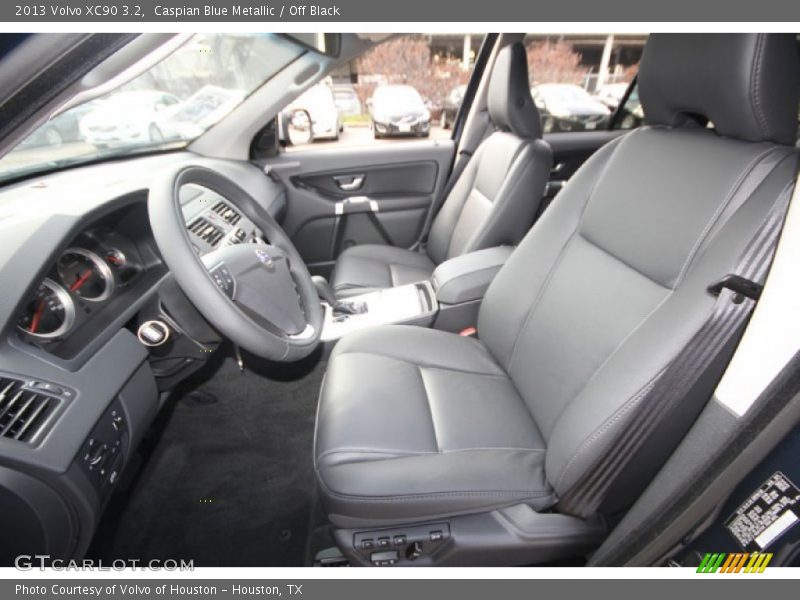 Front Seat of 2013 XC90 3.2