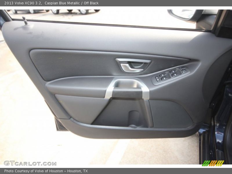 Caspian Blue Metallic / Off Black 2013 Volvo XC90 3.2