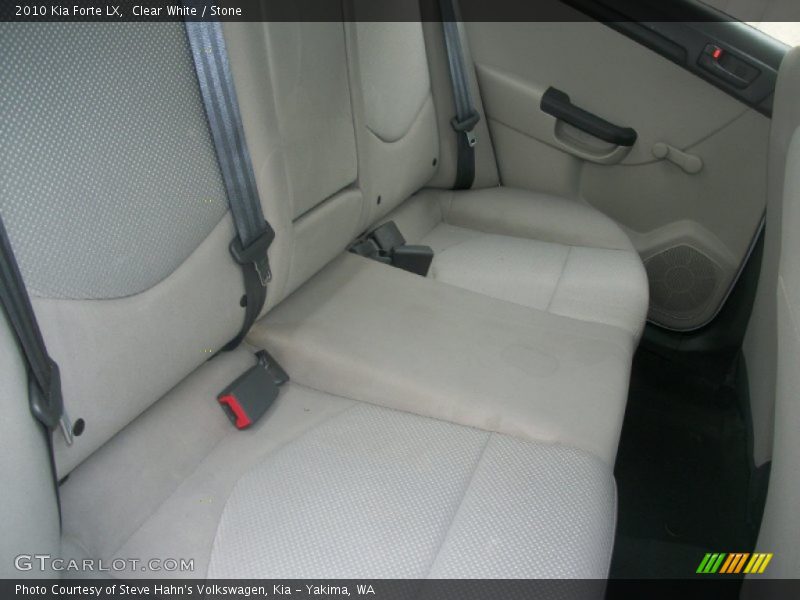 Clear White / Stone 2010 Kia Forte LX