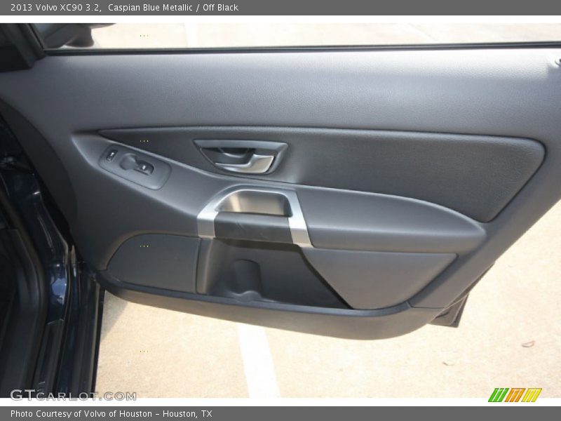 Caspian Blue Metallic / Off Black 2013 Volvo XC90 3.2
