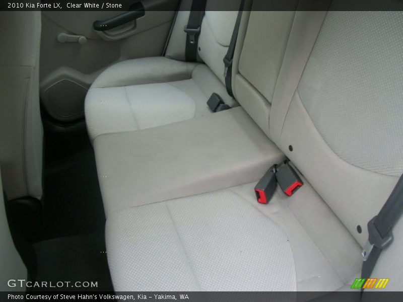 Clear White / Stone 2010 Kia Forte LX