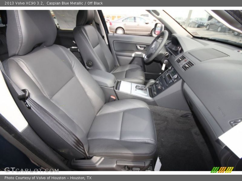 Caspian Blue Metallic / Off Black 2013 Volvo XC90 3.2