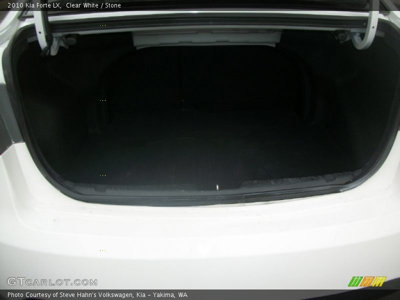 Clear White / Stone 2010 Kia Forte LX