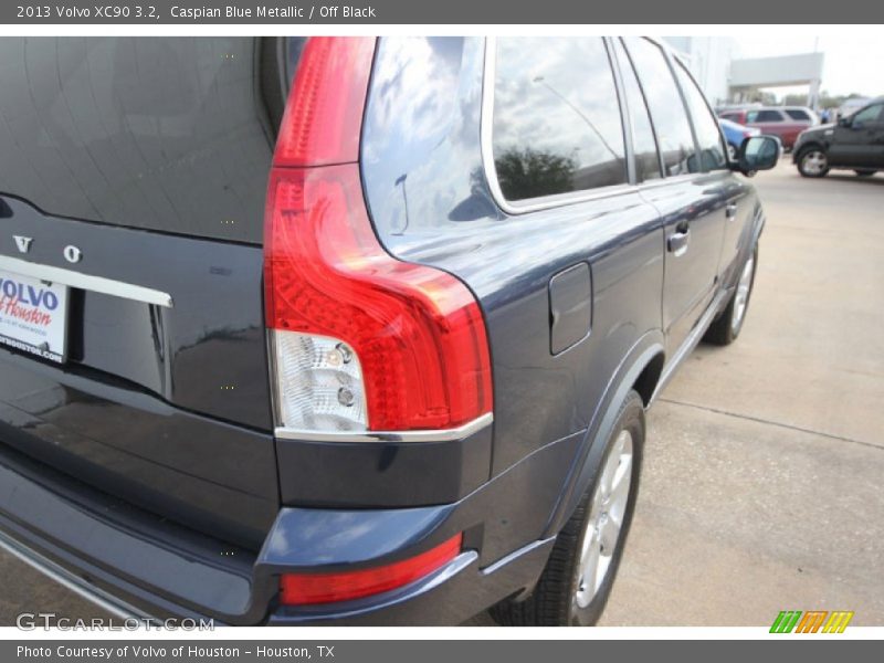 Caspian Blue Metallic / Off Black 2013 Volvo XC90 3.2