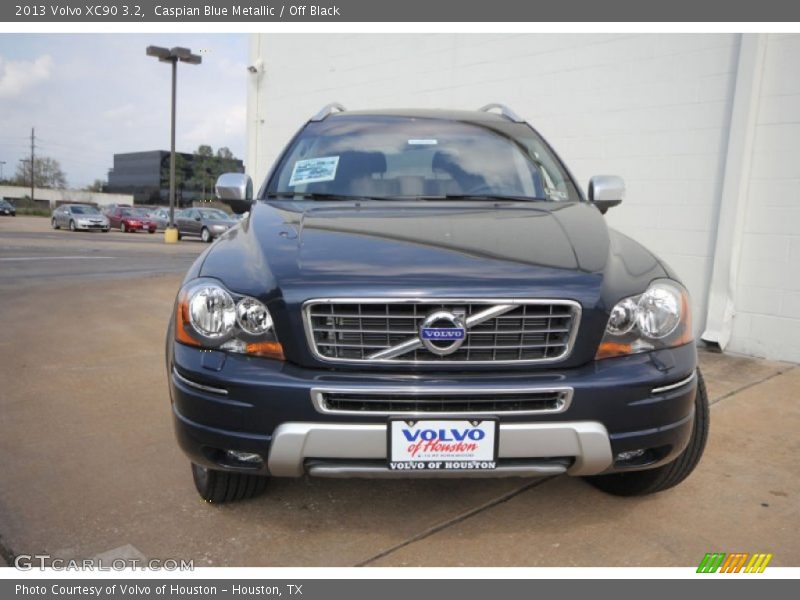 Caspian Blue Metallic / Off Black 2013 Volvo XC90 3.2
