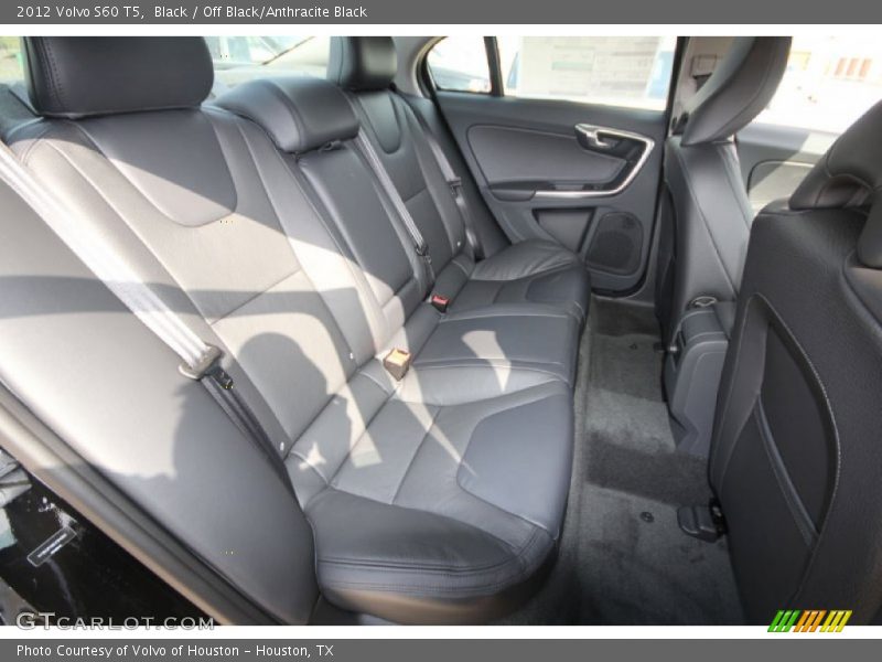 Black / Off Black/Anthracite Black 2012 Volvo S60 T5