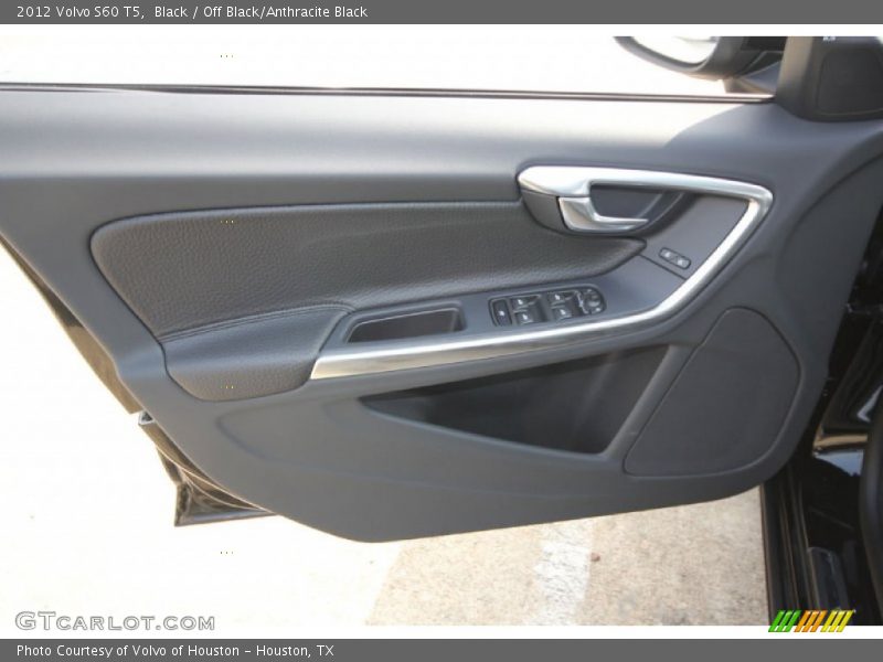 Black / Off Black/Anthracite Black 2012 Volvo S60 T5