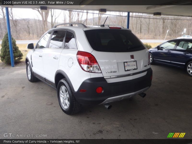 Polar White / Gray 2008 Saturn VUE XE 3.5 AWD