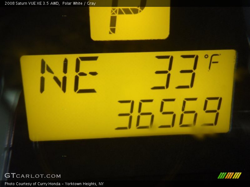 Polar White / Gray 2008 Saturn VUE XE 3.5 AWD