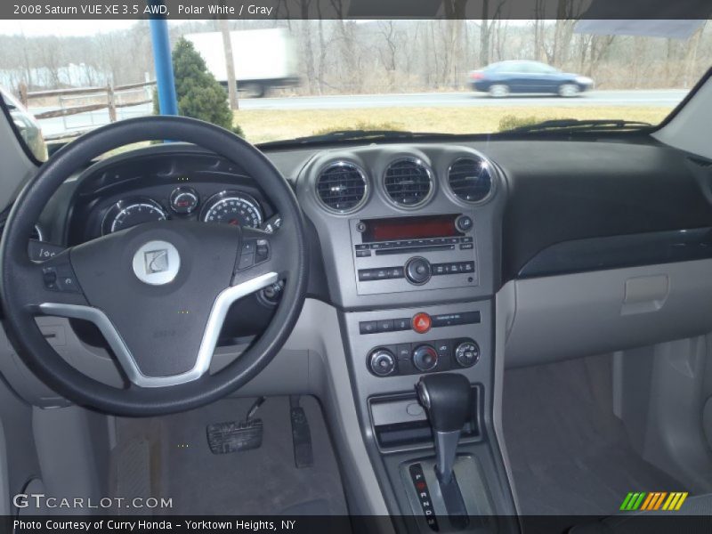 Polar White / Gray 2008 Saturn VUE XE 3.5 AWD