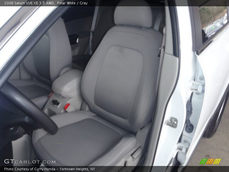 Polar White / Gray 2008 Saturn VUE XE 3.5 AWD