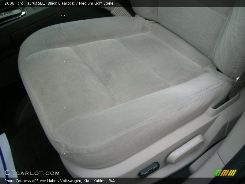 Black Clearcoat / Medium Light Stone 2008 Ford Taurus SEL