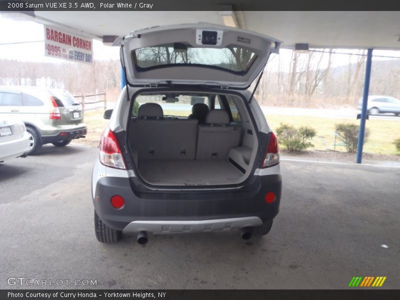 Polar White / Gray 2008 Saturn VUE XE 3.5 AWD