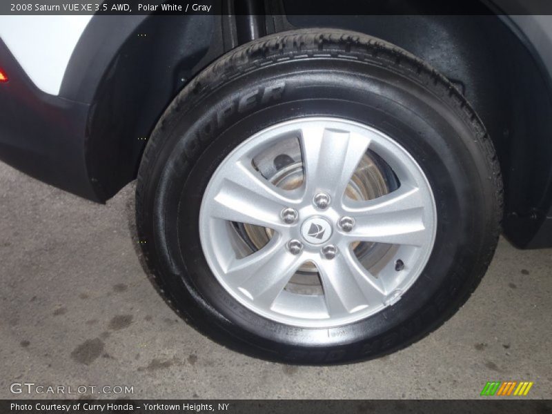 Polar White / Gray 2008 Saturn VUE XE 3.5 AWD