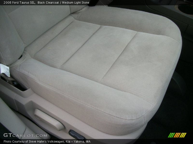 Black Clearcoat / Medium Light Stone 2008 Ford Taurus SEL
