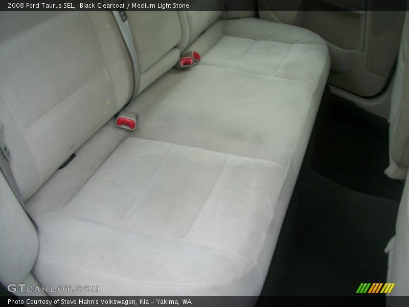 Black Clearcoat / Medium Light Stone 2008 Ford Taurus SEL