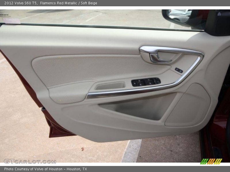 Flamenco Red Metallic / Soft Beige 2012 Volvo S60 T5
