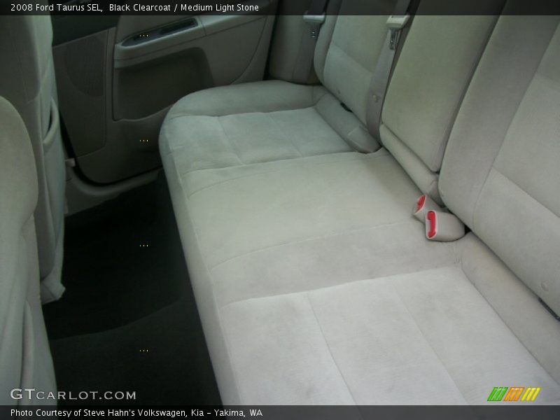 Black Clearcoat / Medium Light Stone 2008 Ford Taurus SEL